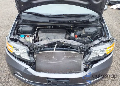 2016 Honda Odyssey Se из США, поврежденный, VIN 5FNRL5H30GB101920